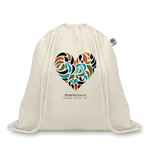ORGANIC HUNDRED Sac à cordelette en coton bio - 4