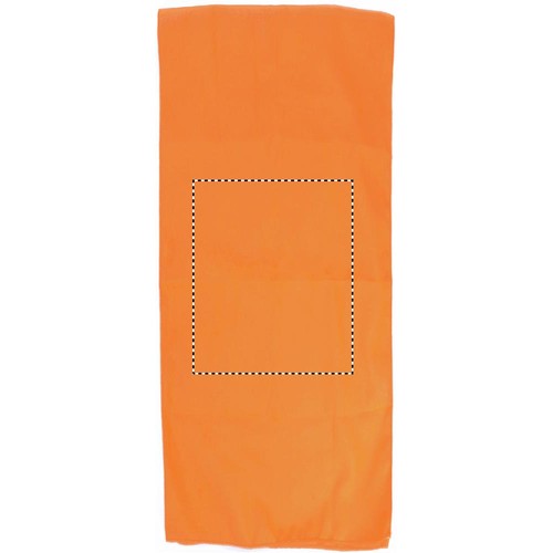 Emplacement de marquage : serviette, arrière