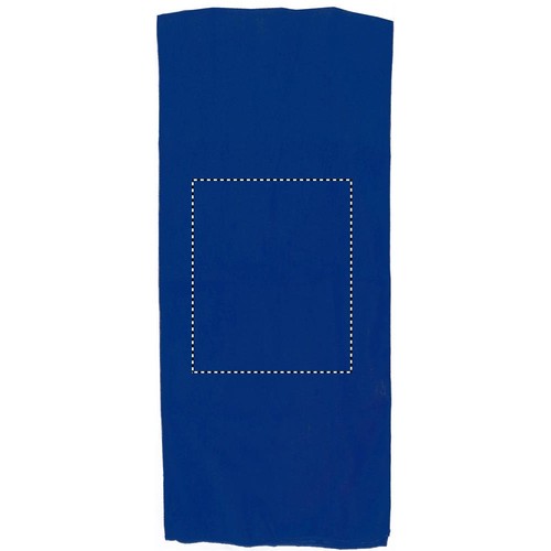 Emplacement de marquage : serviette, arrière