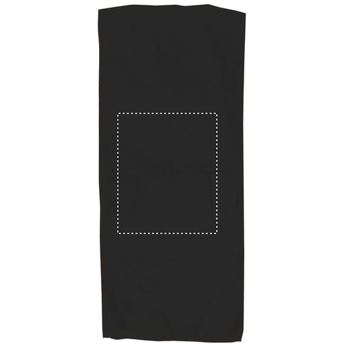 Emplacement de marquage : serviette, avant