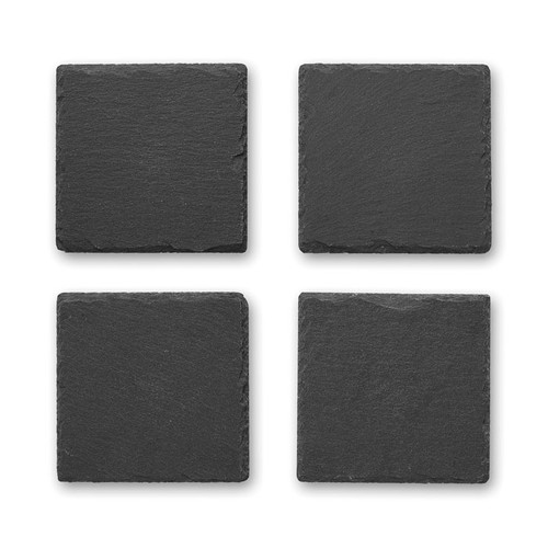 black SLATE4 Posavasos con base de EVA