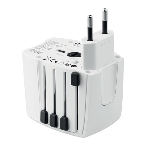 white MUV USB USB. 2-pole