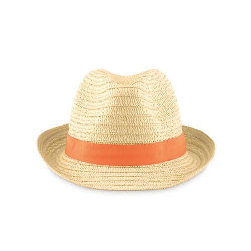 orange BOOGIE Sombrero de paja