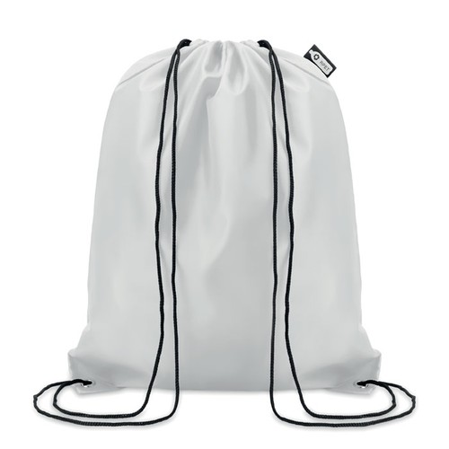 white SHOOPPET Bolsa de cuerdas RPET 190T