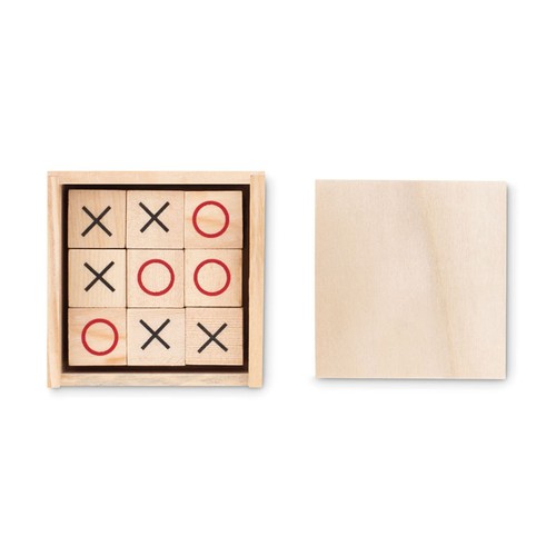 TIC TAC TOE Jeu de morpion en bois - 2
