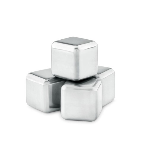 ICY Set  4 glaçons en acier inox - 2