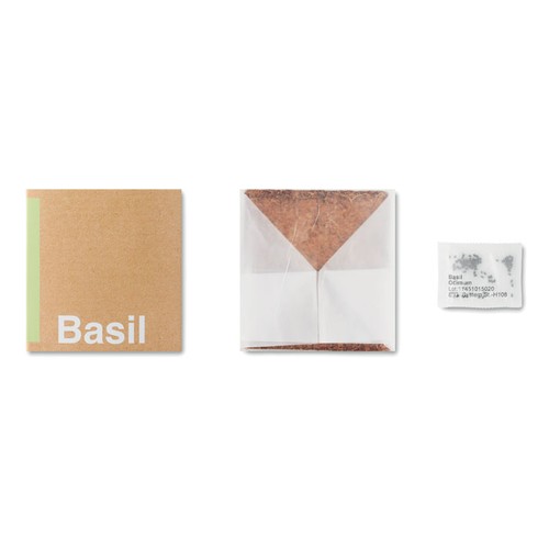 BASIL Substrat avec graines Basilic. - 3