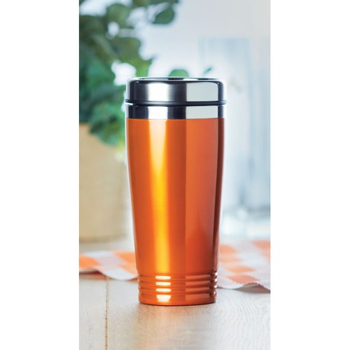 orange RODEO COLOUR Vaso térmico doble capa