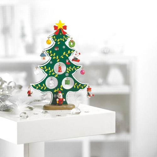 WOODTREE Sapin de Noël décoration - 5