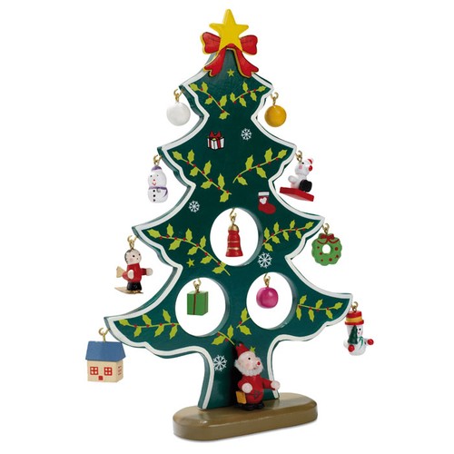 WOODTREE Sapin de Noël décoration - 1