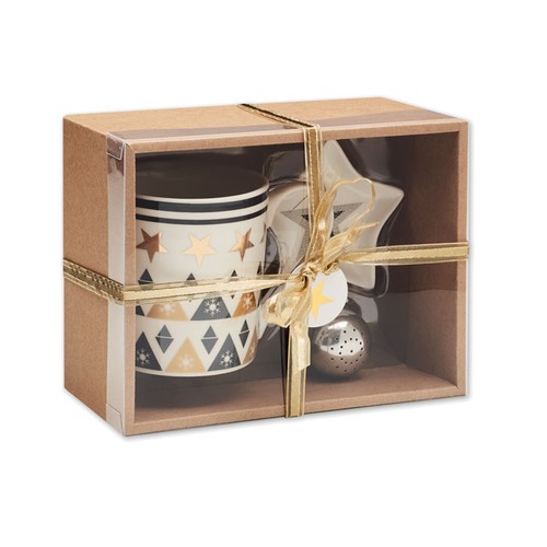UNIQUE Tasse, soucoupe et infuseur - 1