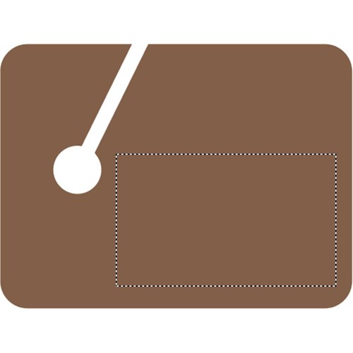 Emplacement de marquage : sur l'étiquette