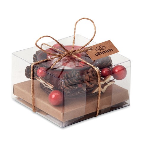 BOUGIE Bougeoir de Noël - 4