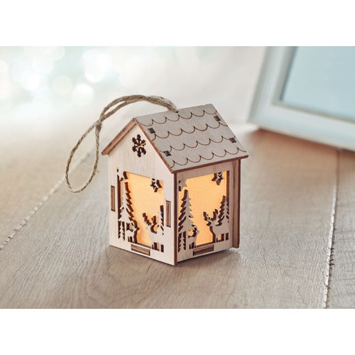 PONIA Maisonnette en MDF lumière - 5
