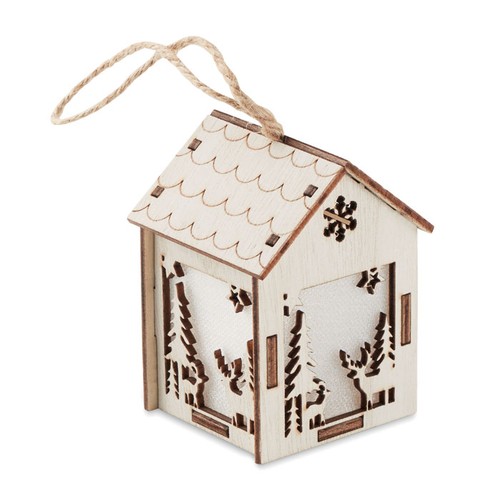 PONIA Maisonnette en MDF lumière - 1