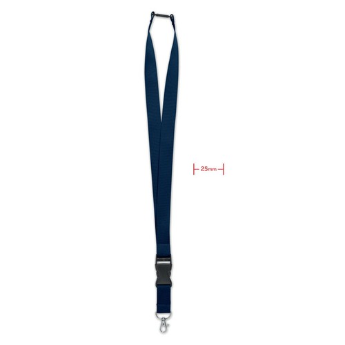 WIDE LANY Lanyard 25mm con mosquetón