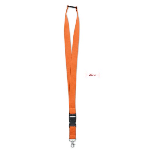 WIDE LANY Lanyard crochet métal 25mm - 1