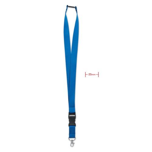 WIDE LANY LANYARD 25MM CON MOSQUETÓN