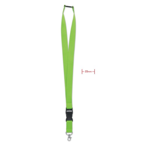 WIDE LANY Lanyard 25mm con mosquetón