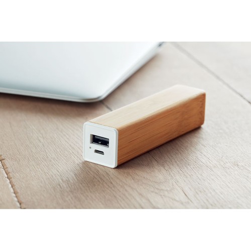 POWERBAM Powerbank bambou 2200 mAh - 5