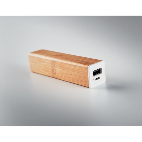 POWERBAM Powerbank bambou 2200 mAh - 6
