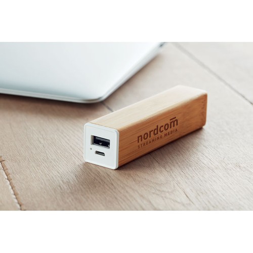 POWERBAM Powerbank bambou 2200 mAh - 4