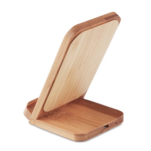 WIRESTAND Chargeur sans fil en bambou - 2
