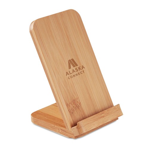 WIRESTAND Chargeur sans fil en bambou - 4