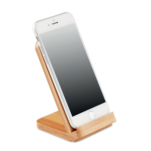 WIRESTAND Chargeur sans fil en bambou - 3