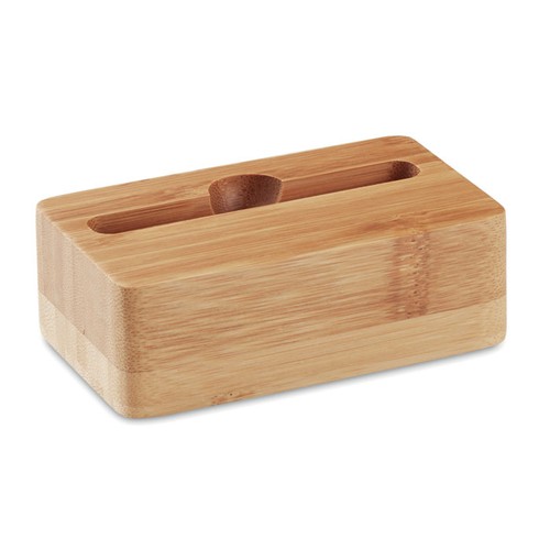 CARACOL Support de téléphone en bambou - 2