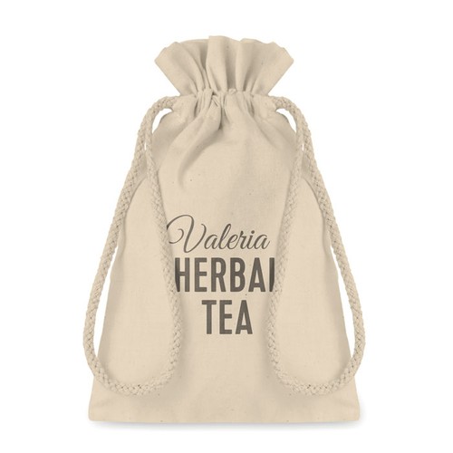 beis TASKE SMALL Bolsa de algodón pequeña
