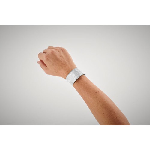 plateado ENROLLO + Pulsera reflectante