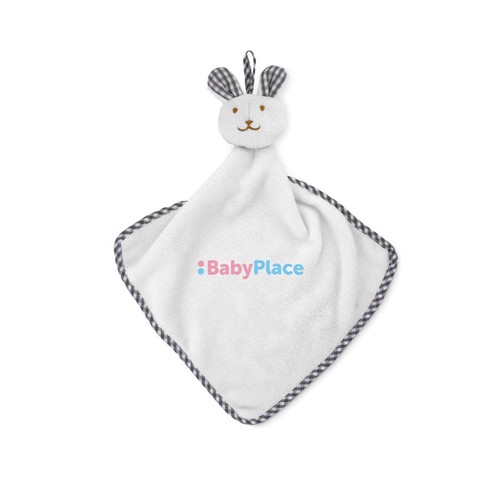 HUG ME Serviette lapin en peluche - 4