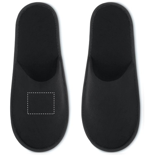 Emplacement de marquage : chausson gauche