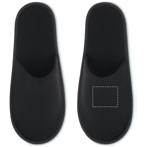 Emplacement de marquage : chausson droit