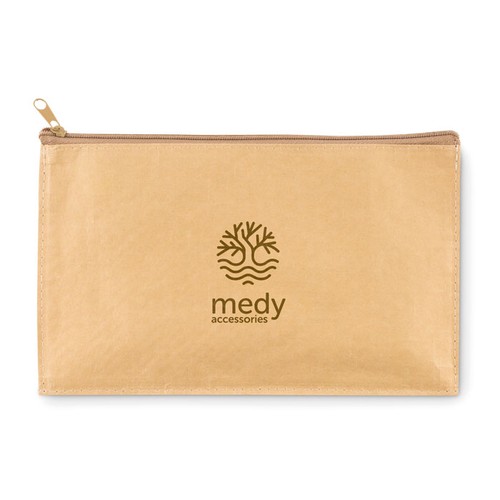 FLAT CASE Trousse en papier tissé - 3