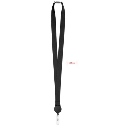 ZIP LANYARD LANYARD DE POLIÉSTER