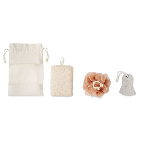 CUIDA SET Set de bain pochette coton - 2