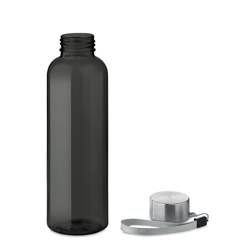 black UTAH RPET Botella de RPET 500ml