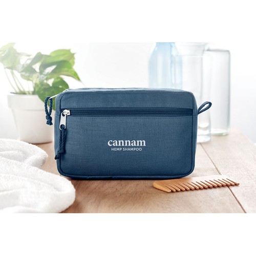 NAIMA COSMETIC Trousse de toilette en chanvre - 3