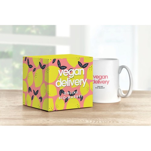 BOX Caja  carton taza sublimacion