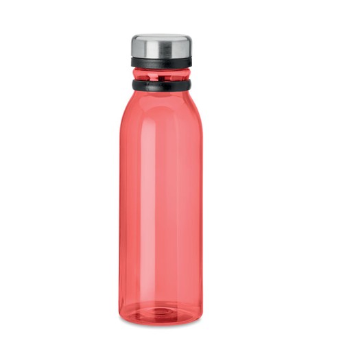 rojo transparente ICELAND RPET Botella de 780 ml.