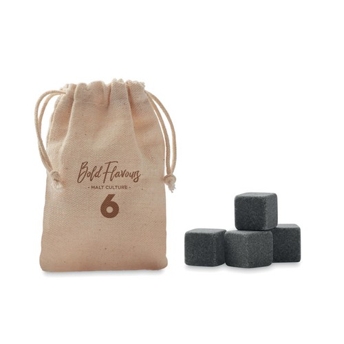 ROCKS Cube en pierre dans pochette - 2