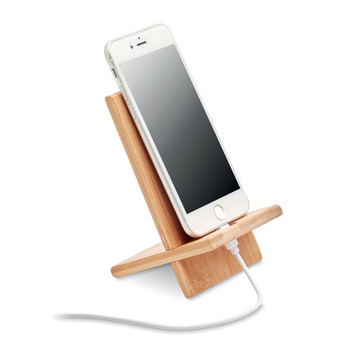WHIPPY Support de téléphone en bambou - 3