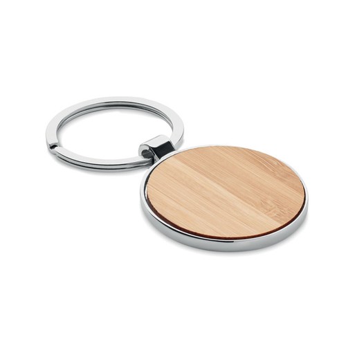 ballarat-porte-cles-rond-metal-bambou-publicitaire-624468-172