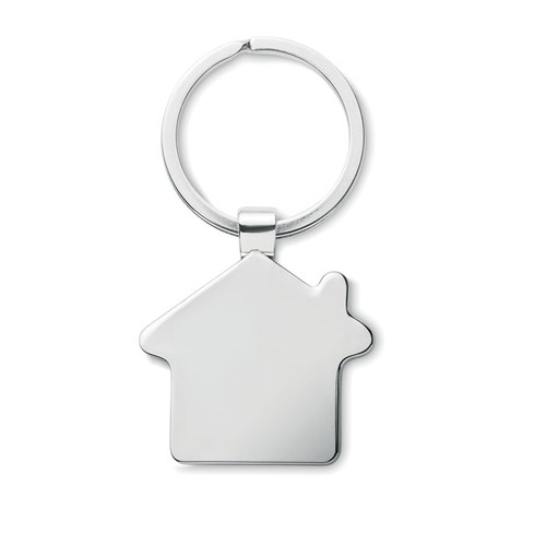 BURNIE Porte-clés maison métal bambou - 2