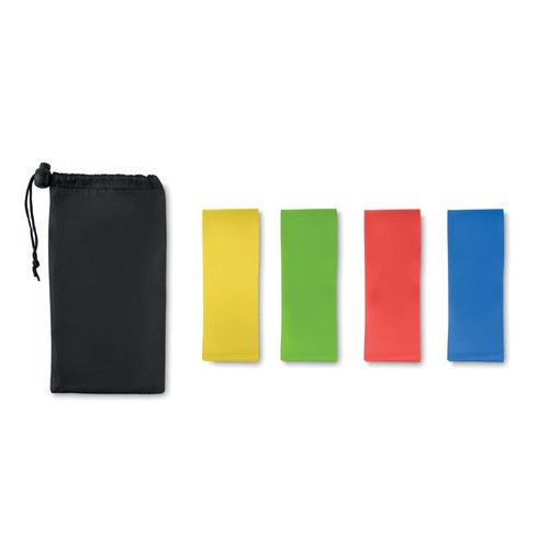 FITBAND Set de 4 bandes de fitness TPE - 2