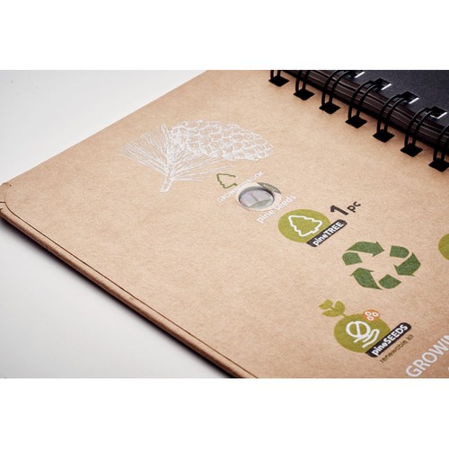 GROWNOTEBOOK™ Libreta pino