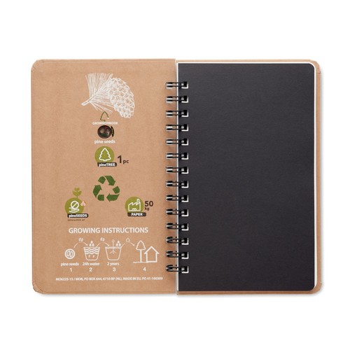 GROWNOTEBOOK™ Libreta pino