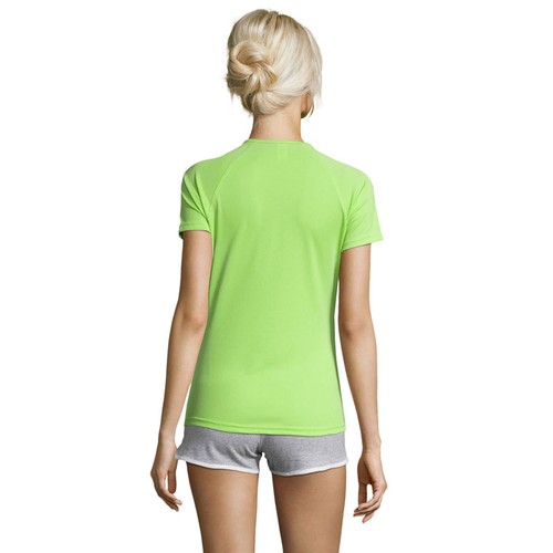 verde manzana SPORTY WOMEN CAMISETA MUJER 140g